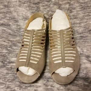 Paul green trisha taupe metallic